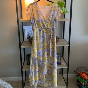 Yellow Midi Dress